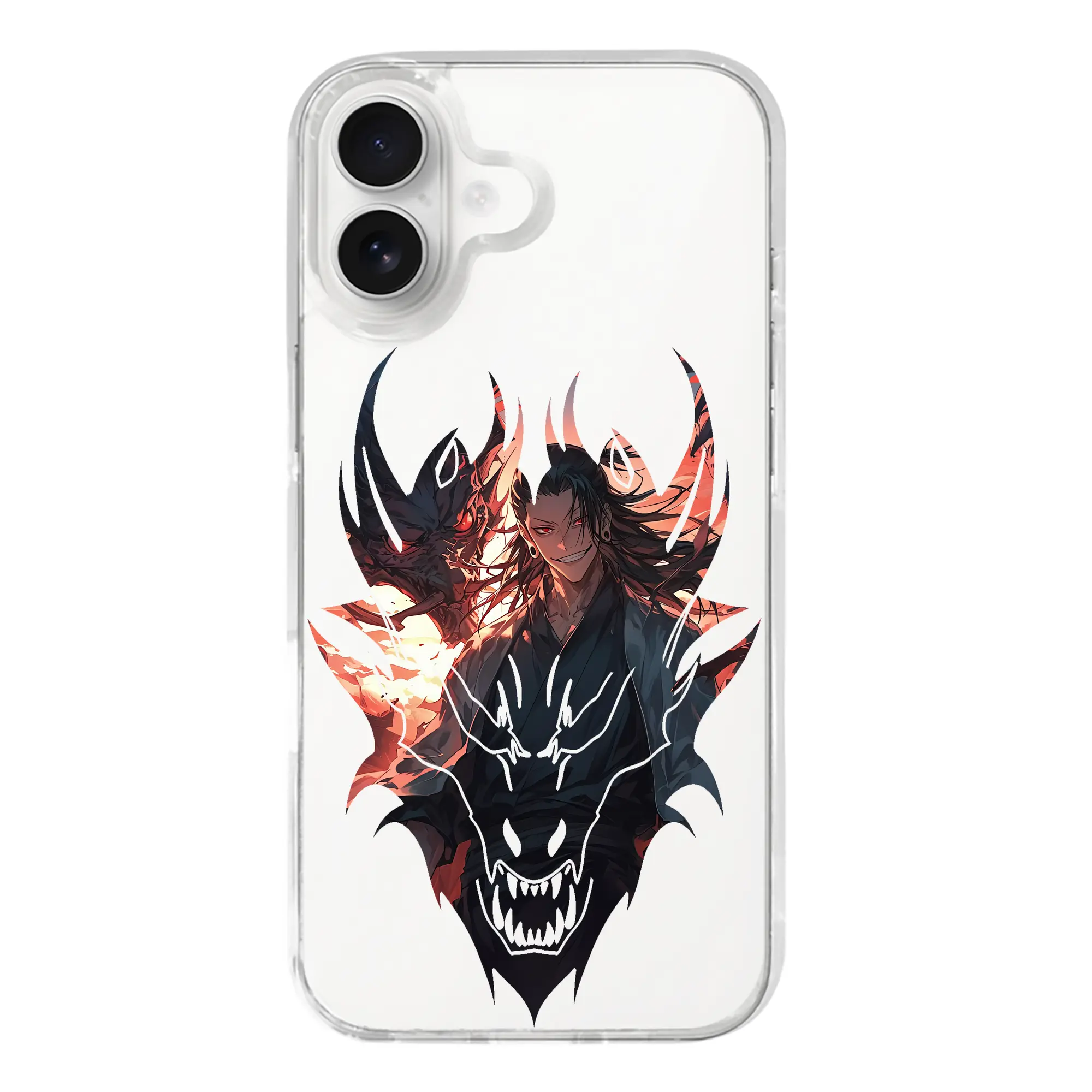 呪術廻戦 グッズ,夏油 傑 - iPhone 17シリーズ 透明スマホケース – 薄型・耐衝撃・精密フィット保護カバー